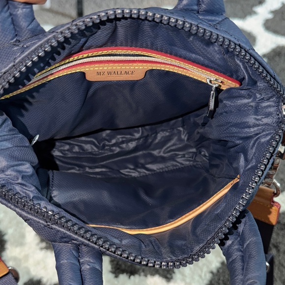 MZ Wallace Micro Sutton - Navy (Dawn) free dust bag included - Picture 10 of 17